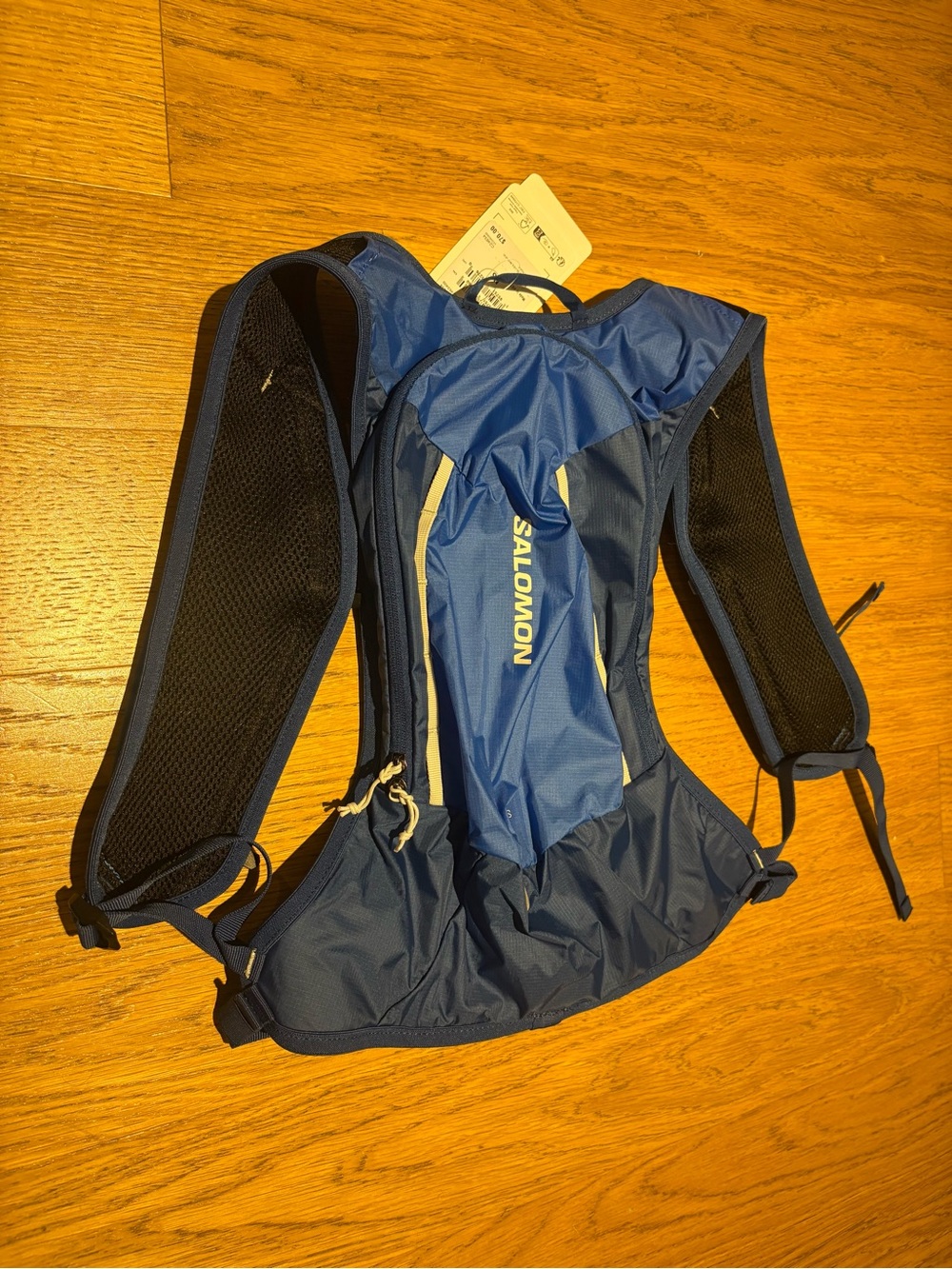 Salomon Cross 8 Trail Running Hydration Backpack Blue NWT